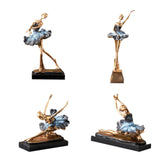 Ballerina Girls Figurine Gift Ballerina Girls Statue for Decor TV Stand Shelf Style A