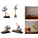 Ballerina Girls Figurine Gift Ballerina Girls Statue for Decor TV Stand Shelf Style A