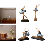 Ballerina Girls Figurine Gift Ballerina Girls Statue for Decor TV Stand Shelf Style A