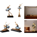 Ballerina Girls Figurine Gift Ballerina Girls Statue for Decor TV Stand Shelf Style A