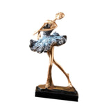 Ballerina Girls Figurine Gift Ballerina Girls Statue for Decor TV Stand Shelf Style A