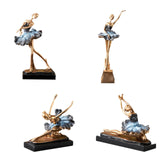 Ballerina Girls Figurine Gift Ballerina Girls Statue for Decor TV Stand Shelf Style A