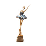 Ballerina Girls Figurine Gift Ballerina Girls Statue for Decor TV Stand Shelf Style B