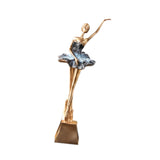 Ballerina Girls Figurine Gift Ballerina Girls Statue for Decor TV Stand Shelf Style B