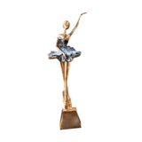 Ballerina Girls Figurine Gift Ballerina Girls Statue for Decor TV Stand Shelf Style B