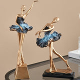 Ballerina Girls Figurine Gift Ballerina Girls Statue for Decor TV Stand Shelf Style B