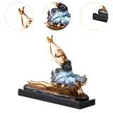 Ballerina Girls Figurine Gift Ballerina Girls Statue for Decor TV Stand Shelf Style D