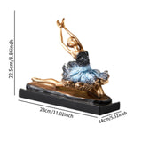 Ballerina Girls Figurine Gift Ballerina Girls Statue for Decor TV Stand Shelf Style D