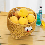 Woven Basket Multipurpose Bread Serving Basket for Buffets Counter Breakfast