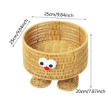 Woven Basket Multipurpose Bread Serving Basket for Buffets Counter Breakfast