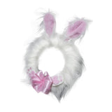 35cm Plush Easter Bunny Front Door Wreath Multipurpose Easter Party Supplies