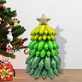 Inflatable Christmas Tree Balloon 38.6" Holiday Christmas Tree Foil Balloons Green