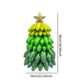 Inflatable Christmas Tree Balloon 38.6" Holiday Christmas Tree Foil Balloons Green