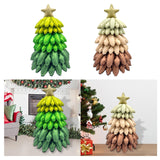 Inflatable Christmas Tree Balloon 38.6" Holiday Christmas Tree Foil Balloons Green