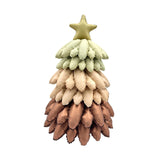 Inflatable Christmas Tree Balloon 38.6" Holiday Christmas Tree Foil Balloons Brown