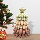 Inflatable Christmas Tree Balloon 38.6" Holiday Christmas Tree Foil Balloons Brown