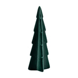 Flocked Xmas Tree Bedroom Festival Window Tabletop Artificial Christmas Tree Green