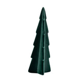 Flocked Xmas Tree Bedroom Festival Window Tabletop Artificial Christmas Tree Green