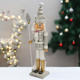 Nutcracker Figure Christmas Decoration Nutcracker Figurine for Shelf Holiday