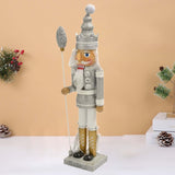 Nutcracker Figure Christmas Decoration Nutcracker Figurine for Shelf Holiday