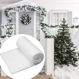 Christmas Artificial Snow Blanket for Christmas Village Accessories 90x240cm