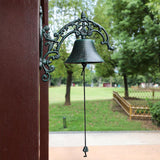 Farmhouse Dinner Bell Wall Mounted Front Gate Bell for Porch Pretty Entrance