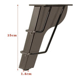 4Pcs Furniture Legs Practical Cabinet Feet for Dresser Desks Kitchen Shelves