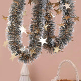 Christmas Tinsel Garland, Wedding Stair Festival Party Supplies DIY Ornament