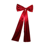 Door Hanging Large Bow Ornament Decoration for Celebration Mantle Cupboard