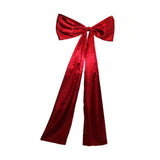 Door Hanging Large Bow Ornament Decoration for Celebration Mantle Cupboard