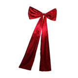 Door Hanging Large Bow Ornament Decoration for Celebration Mantle Cupboard