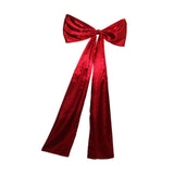 Door Hanging Large Bow Ornament Decoration for Celebration Mantle Cupboard