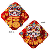 New Year Door Sticker Party Chinese New Year Decoration for Holidays Cabinet Style A