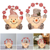 Lighted Christmas Snowman Decorations for Home Theme Park Indoor and Outdoor 40cmx30cmx48cm