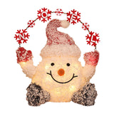 Lighted Christmas Snowman Decorations for Home Theme Park Indoor and Outdoor 40cmx30cmx48cm