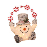 Lighted Christmas Snowman Decorations for Home Theme Park Indoor and Outdoor 48cmx38cmx58cm