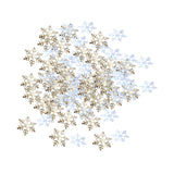 Snowflake Confetti Decors Lovely Table Decorations for Party Holiday Wedding