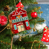 Xmas Pendant Christmas Ornament Charm Cars Christmas Tree Hanging Decoration CLUB 8x9.5cm