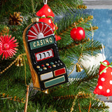 Xmas Pendant Christmas Ornament Charm Cars Christmas Tree Hanging Decoration CASINO 5.5x11.3cm