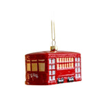 Xmas Pendant Christmas Ornament Charm Cars Christmas Tree Hanging Decoration Bus 10.5x5cm