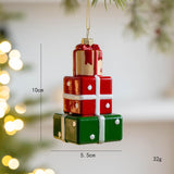 Xmas Pendant Christmas Ornament Charm Cars Christmas Tree Hanging Decoration Gift Box 5.5x10cmC