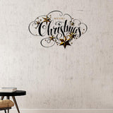 Christmas Wall Sticker PVC Wall Art Murals for Bedroom Classroom Dining Room