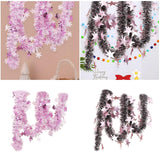 Christmas Tinsel Garland Strip New Year Railing Fireplace DIY Stair Ornament Pink