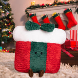 Cute Christmas Sofa Pillow Farmhouse Housewarming Gift Novelty Couch Cushion