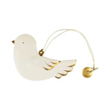 Dove Christmas Ornament Xmas Nursery Doors Christmas Tree Hanging Decoration White