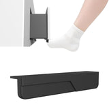 Touchless Opener Under Cabinet Home Cafe Tool Under Cabinet Foot Pull Handle Black