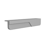 Touchless Opener Under Cabinet Home Cafe Tool Under Cabinet Foot Pull Handle Gray