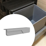 Touchless Opener Under Cabinet Home Cafe Tool Under Cabinet Foot Pull Handle Gray