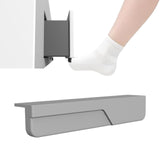 Touchless Opener Under Cabinet Home Cafe Tool Under Cabinet Foot Pull Handle Gray