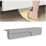 Touchless Opener Under Cabinet Home Cafe Tool Under Cabinet Foot Pull Handle Gray